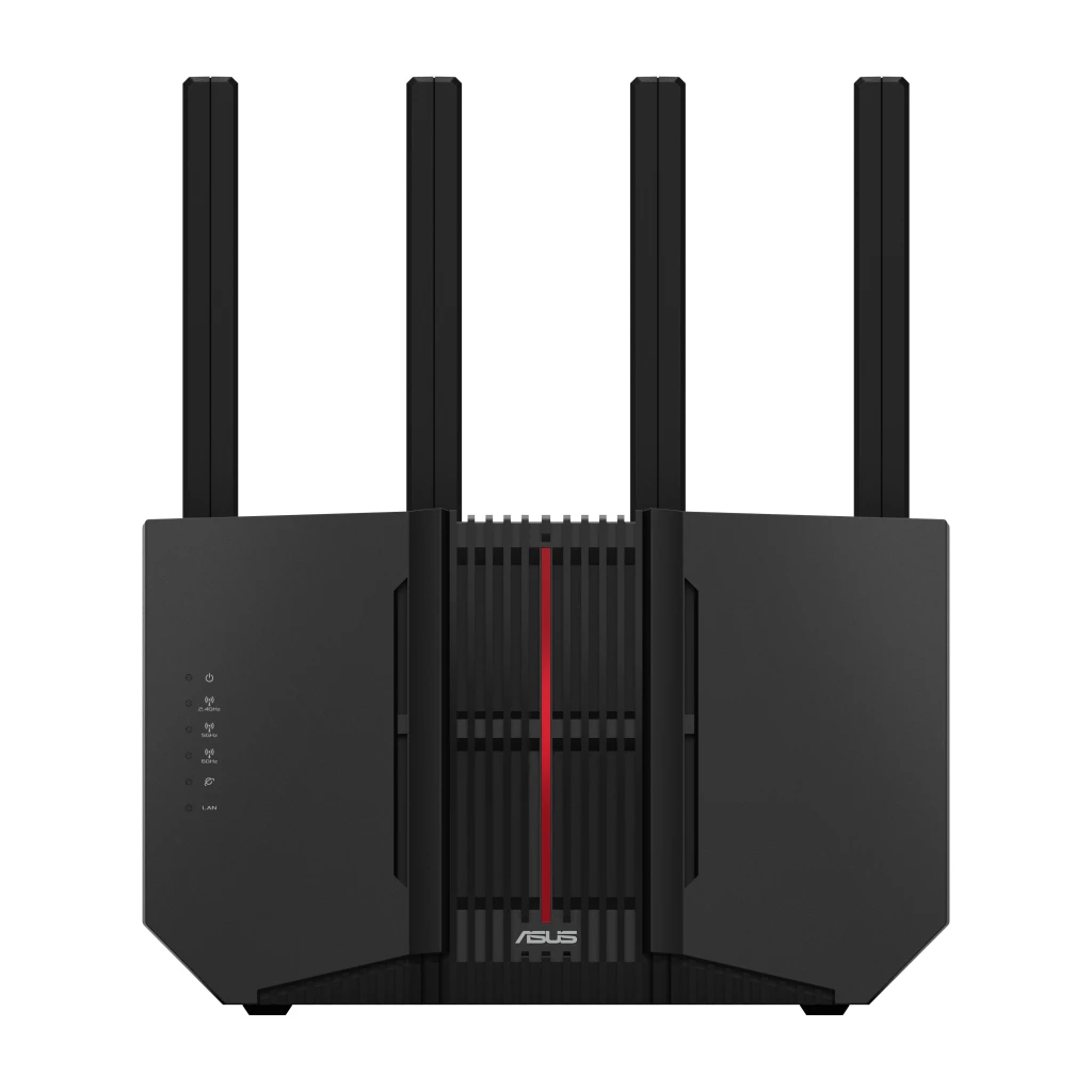Tri-band WiFi 7 Router | RT-BE92U BE9700 | 802.11be | 5764 Mbit/s | 2500 Mbit/s | Ethernet LAN (RJ-45) ports 5 | Mesh Support Yes | MU-MiMO Yes | 4G/5G | Antenna type External antenna | 1