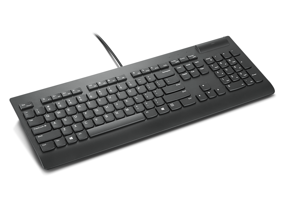 Lenovo Smartcar Keyboard II | Keyboard | Wired | Russian/Cyrillic | Black