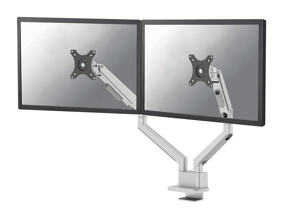 Neomounts DS70-250SL2 monitori kinnitus ja alus 81,3 cm (32") Laud Hõbe