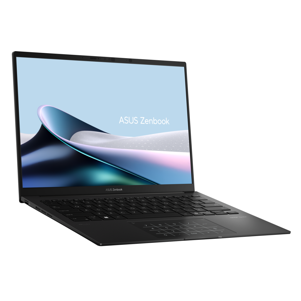 Asus Zenbook 14 OLED UM3406HA-QD036W | Jade Black | 14 " | OLED | FHD | 1920 x 1200 pixels | AMD Ryzen 7 | 8840HS | 16 GB | LPDDR5X | Solid-state drive capacity 1000 GB | AMD Radeon Graphics | Windows 11 Home | 802.11ax | Bluetooth version 5.3 | Keyboard language English | Keyboard backlit | Warranty 24 month(s)