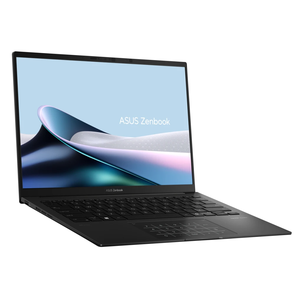 Asus Zenbook 14 OLED UM3406HA-QD036W | Jade Black | 14 " | OLED | WUXGA | 1920 x 1200 pixels | AMD Ryzen 7 | 8840HS | 16 GB | LPDDR5X | Solid-state drive capacity 1000 GB | AMD Radeon Graphics | Windows 11 Home | 802.11ax | Bluetooth version 5.3 | Keyboard language English | Keyboard backlit | Warranty 24 month(s)