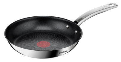 TEFAL Frying Pan | B8170444 Intuition | Frying | Diameter 24 cm | Suitable for induction hob | Fixed handle | Black