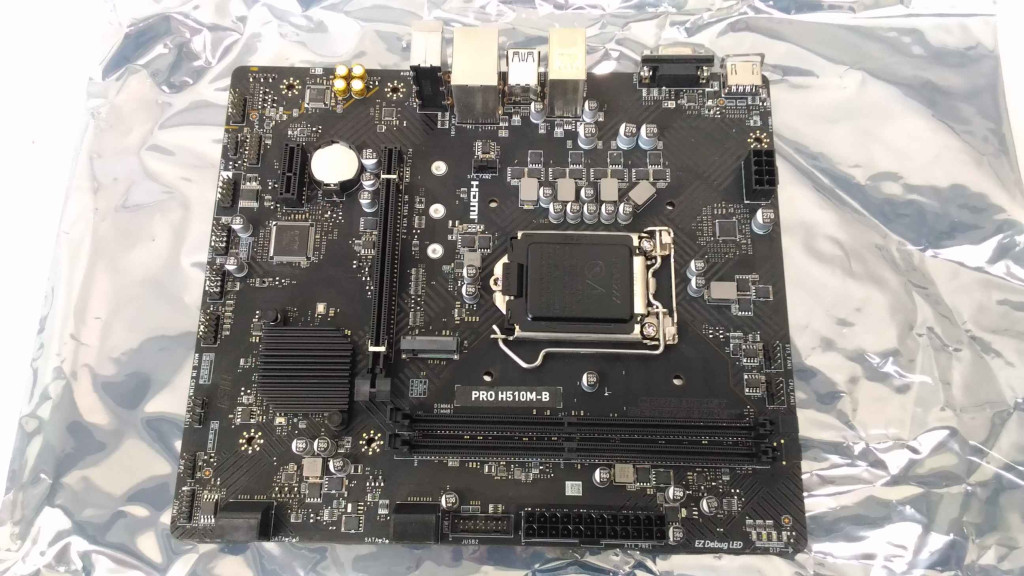 SALE OUT. MSI PRO H510M-B | MSI PRO H510M-B | Processor family Intel | Processor socket LGA1200 | DDR4 DIMM | Memory slots 2 | Supported hard disk drive interfaces SATA, M.2 | Number of SATA connectors 4 | Chipset Intel H470 | mATX |  | MSI PRO H510M-B | Processor family Intel | Processor socket  LGA1200 | DDR4 DIMM | Memory slots 2 | Supported har