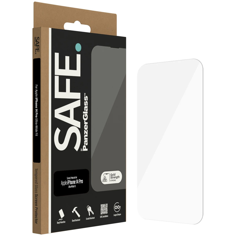 SAFE. by PanzerGlass Screen Protector Apple iPhone 14 Pro | Ultra-Wide Fit