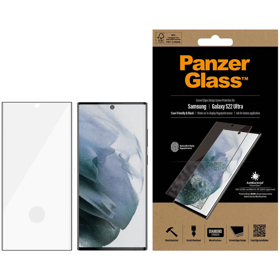 PanzerGlass UltraForce1 Samsung Galaxy S22 Ultra | Screen Protector