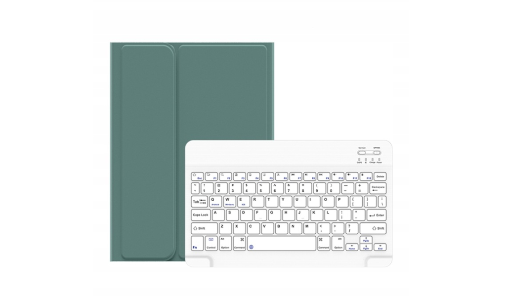 USAMS | Winro Keyboard Case iPad 9.7" Green Cover-White Keyboard IPO97YRXX02 (US-BH642) | Keyboard | Green/White