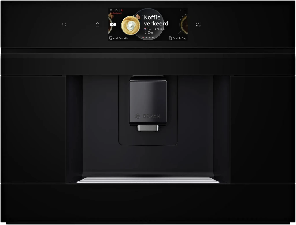 Bosch | Built-in Coffee Machine | CTL7181B0 | Pump pressure 19 bar | Built-in milk frother | Automatic | Black