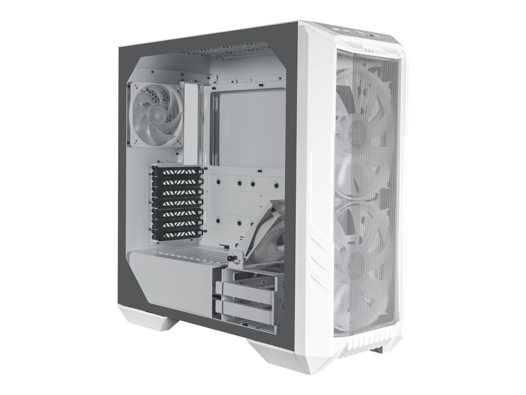 Cooler Master HAF 500 | White | Mid-Tower | Power supply included No | ATX