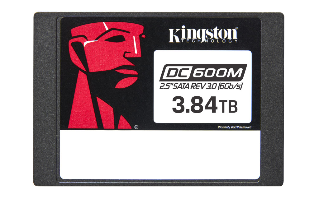 Kingston DC600M | 3840 GB | SSD form factor 2.5" | Solid-state drive interface SATA Rev. 3.0 | Read speed 560 MB/s | Write speed 530 MB/s