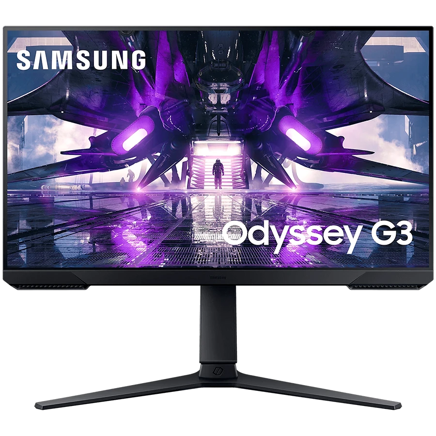 Monitor LED Samsung LS27AG320NUXEN Odyssey G32A, 27" FHD FLAT 16:9 (1920x1080) VA 165Hz, 250 cd/㎡, 3000:1, 1ms (MPRT), 178/178, FS Premium, 1xDP 1xHDMI, 3.5 Jack, Tilt/HeightAdj, VESA 100x100, 2Y