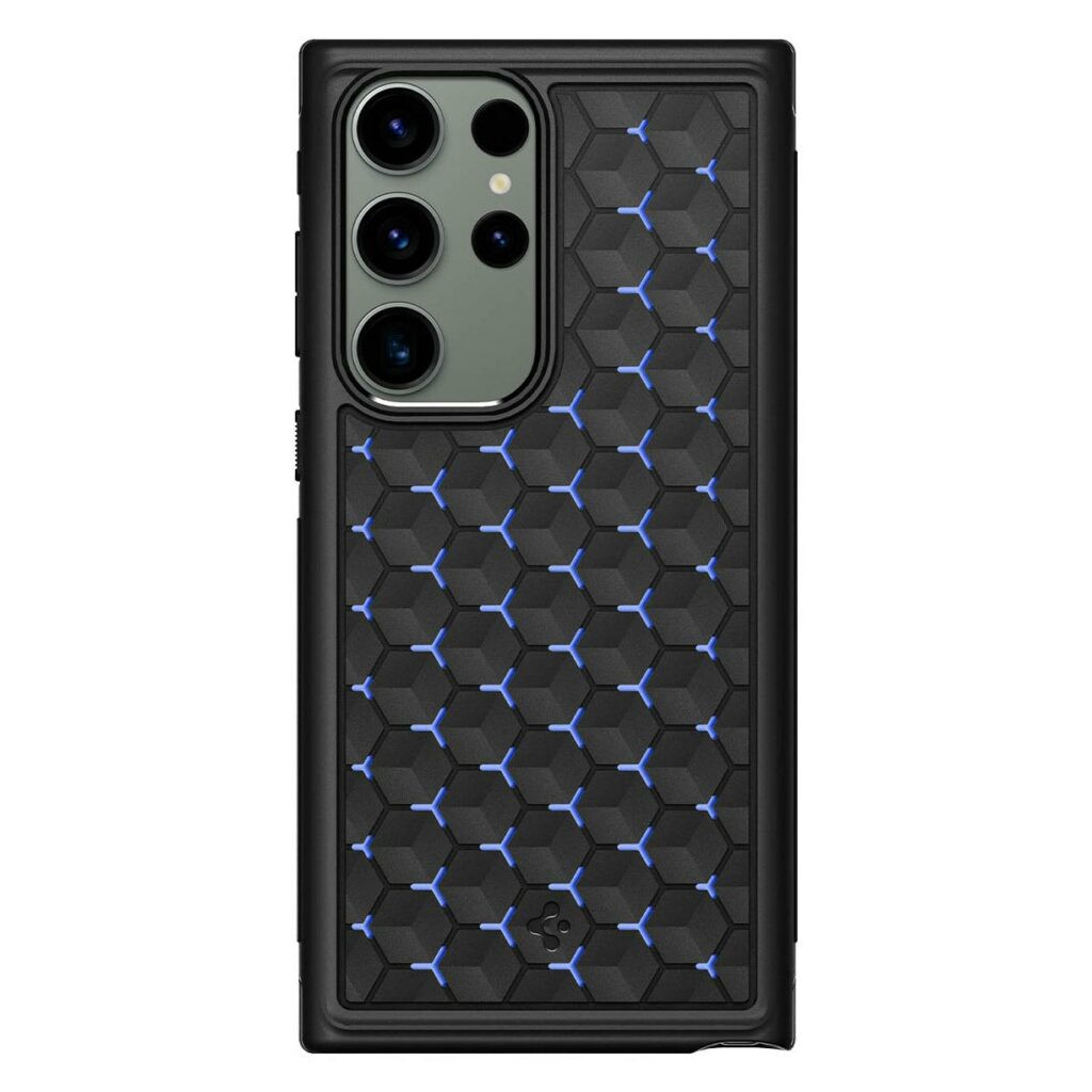 Spigen | Cryo Armor | Back cover | Samsung | Galaxy S23 Ultra | TPU | Matte Black