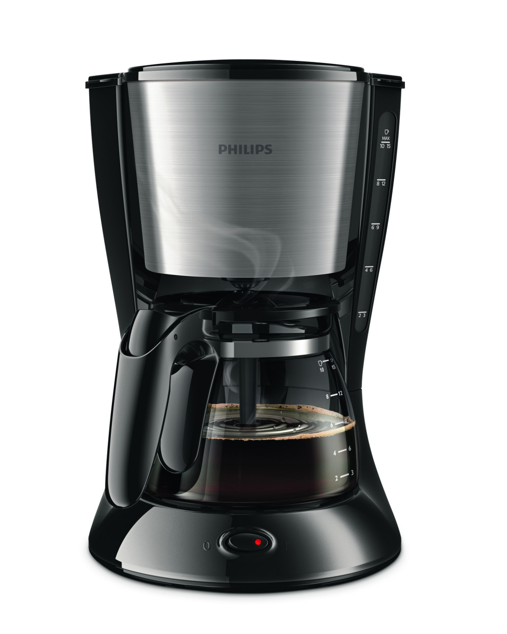 Philips Coffee Maker | HD7462/20 Daily Collection | Drip | 1000 W | Black/Metal