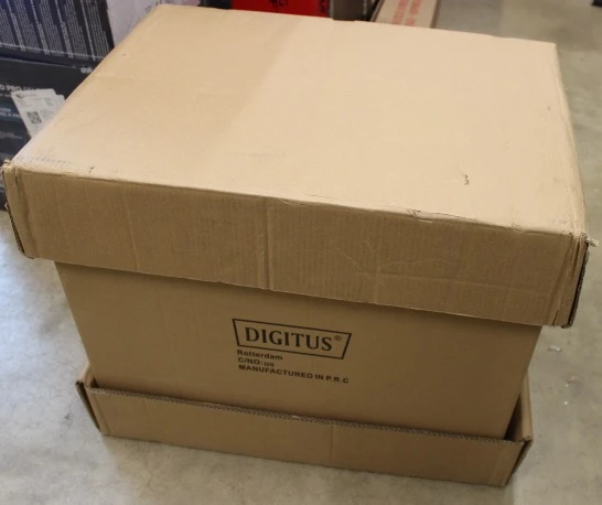 SALE OUT. DIGITUS 9U wall mounting cabinet, Unique 509x600x450 mm, color grey (RAL 7035) | Digitus | Wall Mounting Cabinet | DN-19 09-U | DAMAGED PACKAGING, DENT ON TOP | Grey | IP protection class: IP20; Front door: Glass door, single opening; Cabinet type: Wall mounting cabinet; Equipment mounting depth min.-max.: 305-370 mm; Load capacity: 100 k