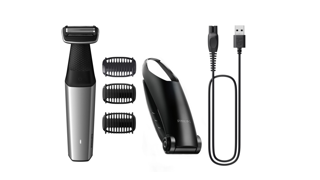 Philips | Hair clipper for body | BG5021/15 | Cordless | Wet & Dry | Number of length steps 3 | Silver/Black