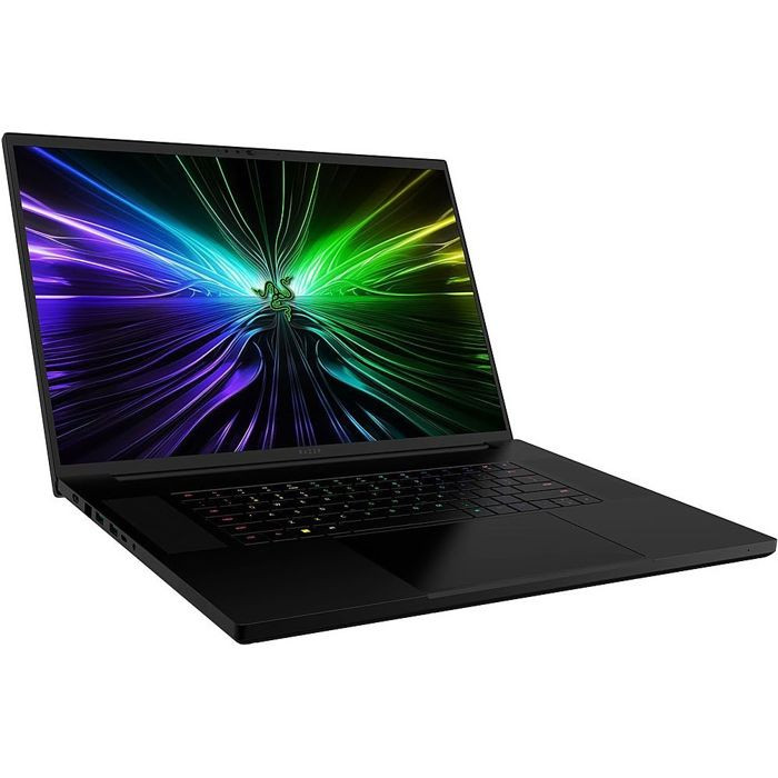 Razer Blade 18 | Black | 18 " | QHD+ | 2560 x 1600 pixels | Intel Core i9 | i9-14900HX | 32 GB | DDR5 | Solid-state drive capacity 1000 GB | NVIDIA GeForce RTX 4070 | GDDR6 | 8 GB | Windows 11 Home | 802.11a/b/d/e/g/h/i/k/n/r/u/v/w/ac/ax/be | Bluetooth version 5.4 | Keyboard language English | Keyboard backlit | Warranty 24 month(s)