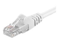 Goobay Patch Cable | 68633 CAT 6 U/UTP | PVC | Cable length: 1 m | White