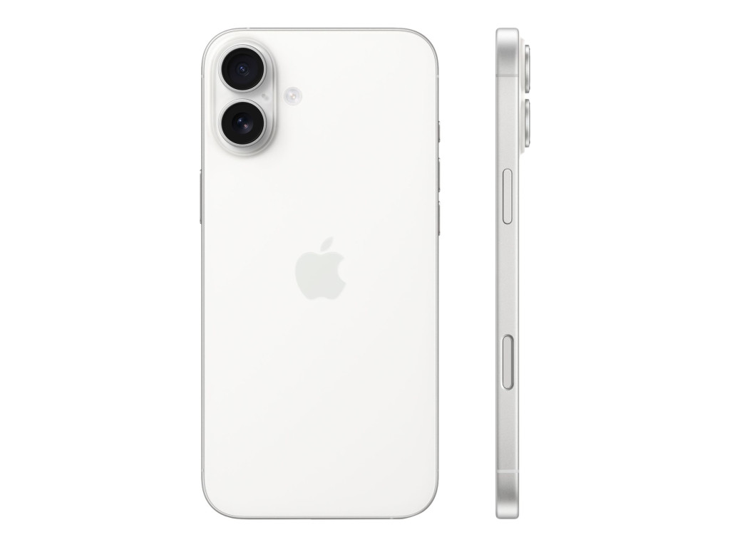 Apple iPhone 16 Plus | White | 6.7 " | Super Retina XDR | 2796 x 1290 pixels | A18 | Internal RAM 8 GB | 256 GB | Dual SIM | 4G | 5G | Main camera resolution 48+12 MP | Secondary camera resolution 12 MP | iOS | 18