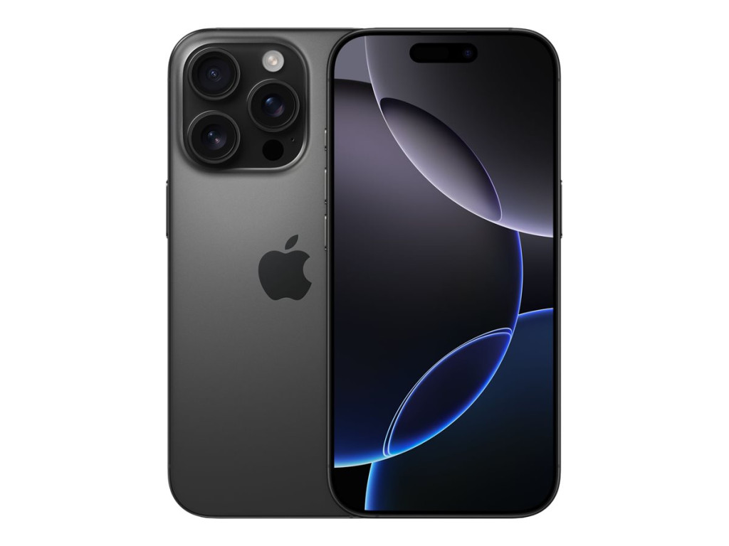 Apple iPhone 16 Pro Max | Black Titanium | 6.9 " | Super Retina XDR | 2868 x 1320 pixels | Apple | A17 Pro | Internal RAM 8 GB | 256 GB | Dual SIM | 4G | 5G | Main camera resolution 48+12 MP | Secondary camera resolution 12 MP | iOS | 18