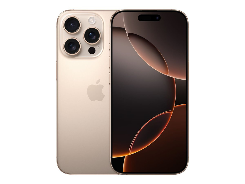 Apple iPhone 16 Pro Max | Desert Titanium | 6.9 " | Super Retina XDR | 2868 x 1320 pixels | A18 Pro | Internal RAM 8 GB | 256 GB | Dual SIM | 4G | Main camera resolution 48+12 MP | Secondary camera resolution 12 MP | iOS | 18