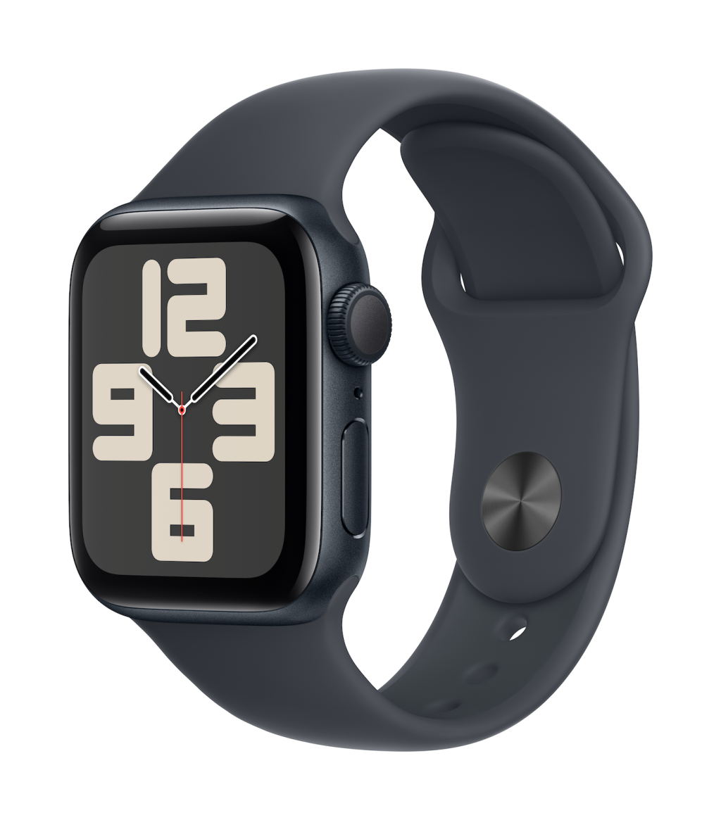 Apple Watch SE | Smart watch | GPS (satellite) | Retina LTPO OLED display | 40mm | Waterproof | Midnight