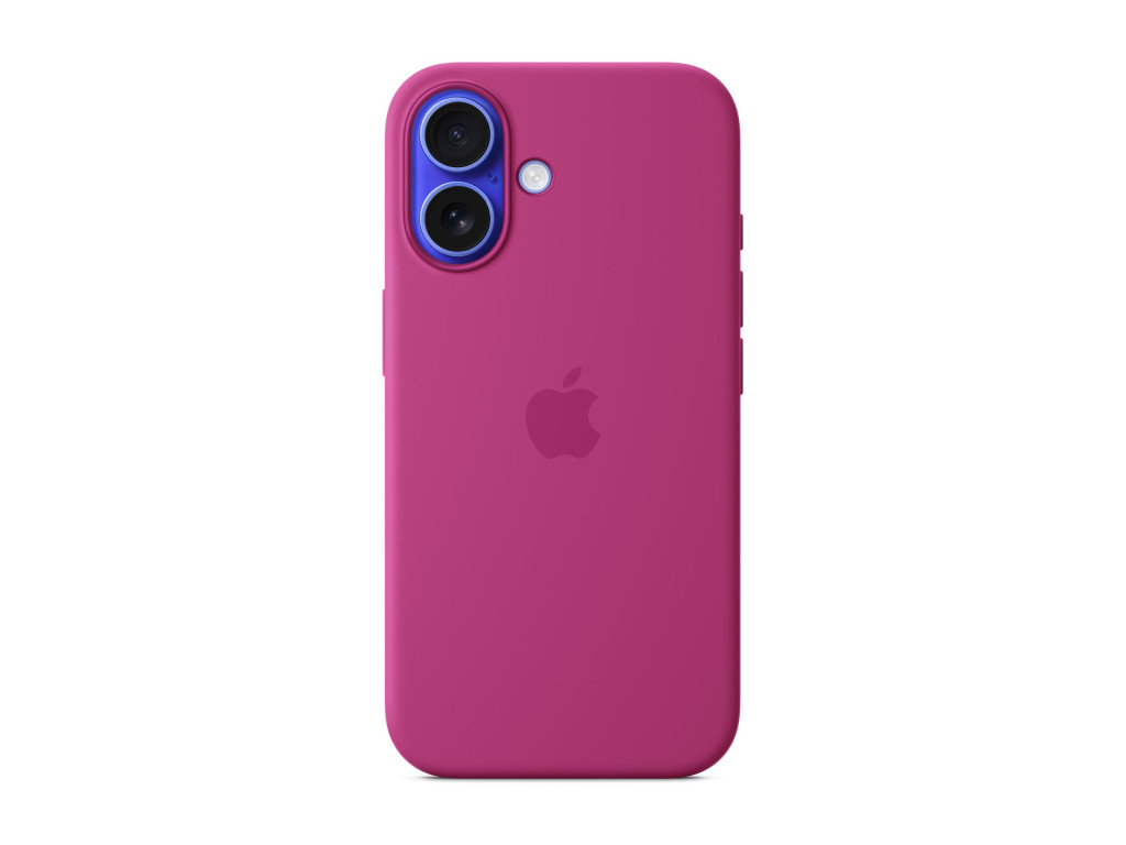 Apple Case with MagSafe | Apple | iPhone 16 | Silicone | Fuchsia