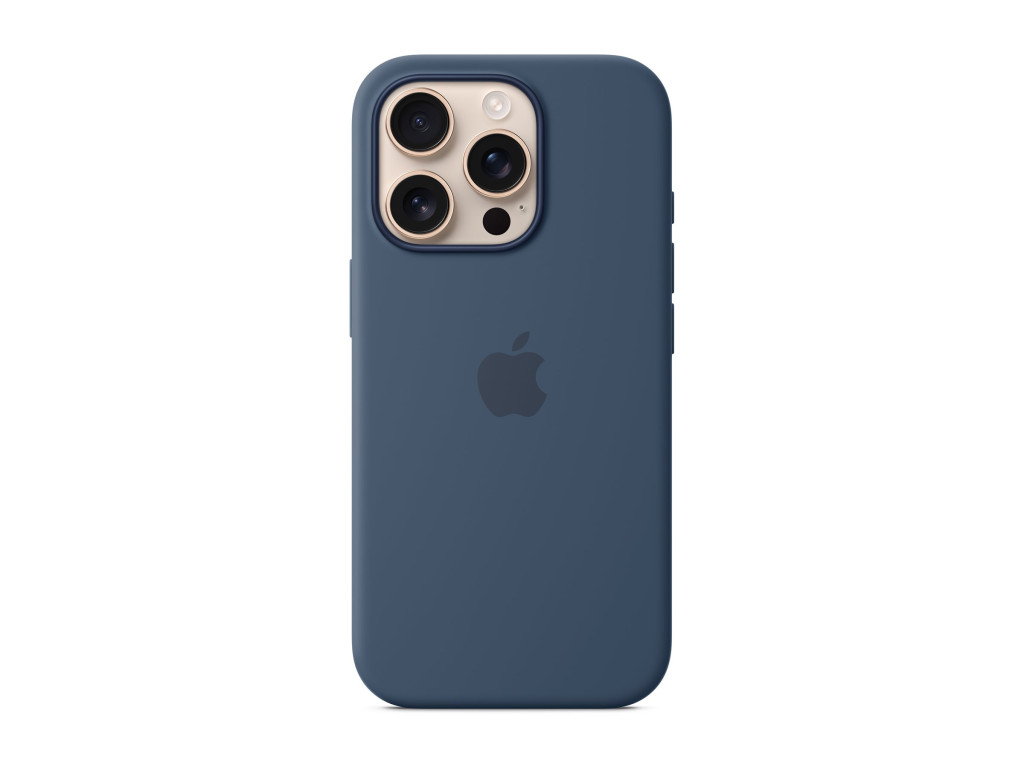 Apple Case with MagSafe | Apple | iPhone 16 Pro | Silicone | Denim