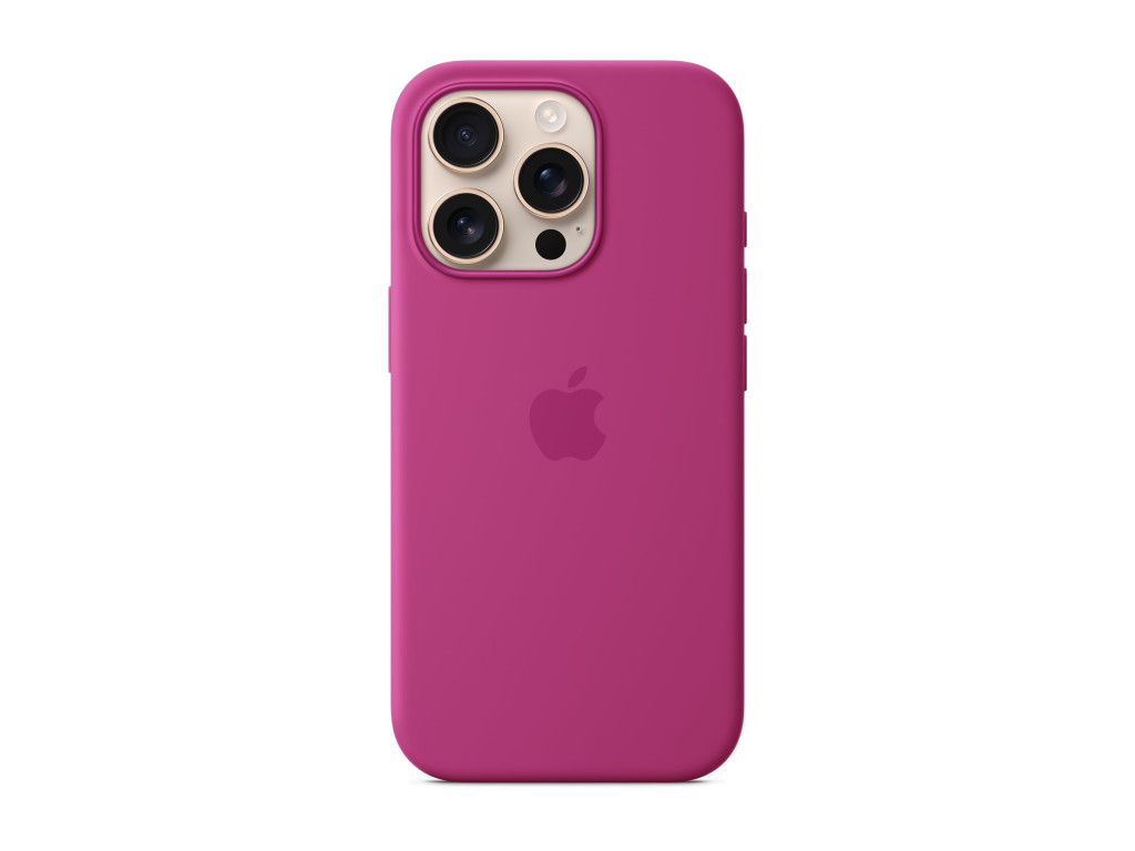 Apple Case with MagSafe | Apple | iPhone 16 Pro | Silicone | Fuchsia