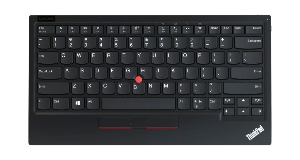 Lenovo ThinkPad TrackPoint Keyboard II | 4Y40X49493 | Keyboard | 2.4 GHz, Bluetooth | EN | Pure Black | Scissor switch | Wireless connection