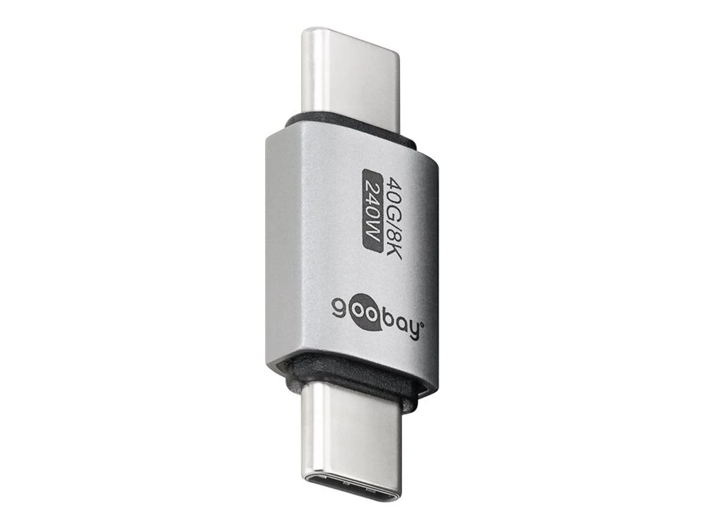 Goobay 74448 USB-C™ Adapter Straight, USB4™ | Goobay