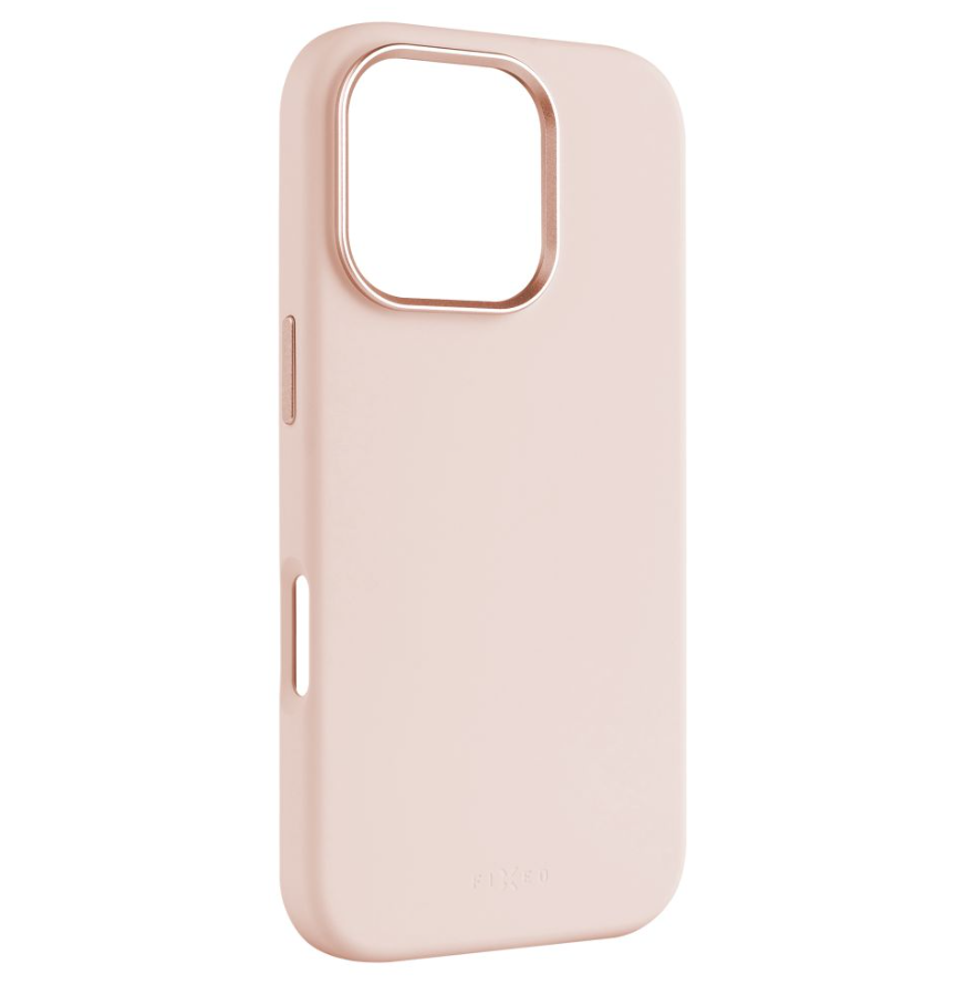 Fixed MagFlow | Back cover | Apple | iPhone 16 Pro | Liquid silicon | Pink