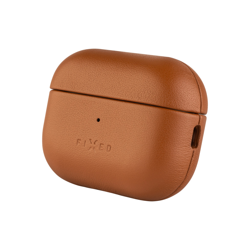 Fixed | Earbuds Case with MagSafe Support | Apple AirPods Pro 2/Pro 2 (USB-C) | Brown | Leather