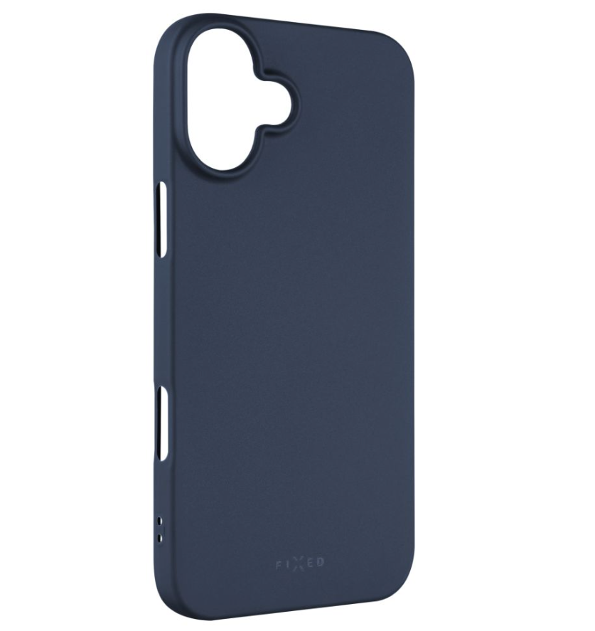 Fixed Story | Back cover | Apple | iPhone 16 Plus | Rubberized | Blue