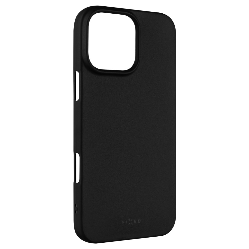 Fixed | Story | Back Cover | Apple | iPhone 16e | Rubberised | Black