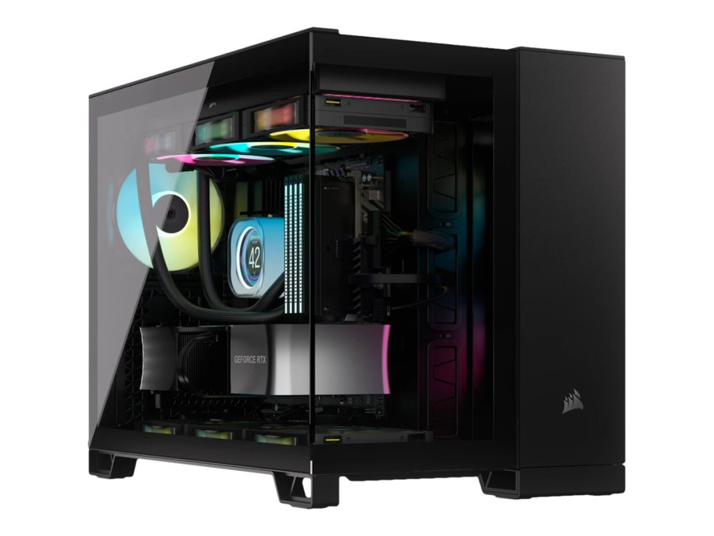 Corsair Dual Chamber PC Case | 2500X | Black | Mid Tower | Power supply included No | ATX