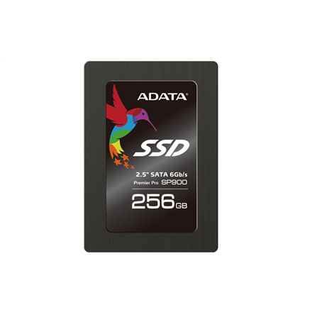 ADATA Premier Pro SP900 256 GB, SSD form factor 2.5&quot;, SSD interface SATA, Write speed 535 MB/s, Read speed 545 MB/s