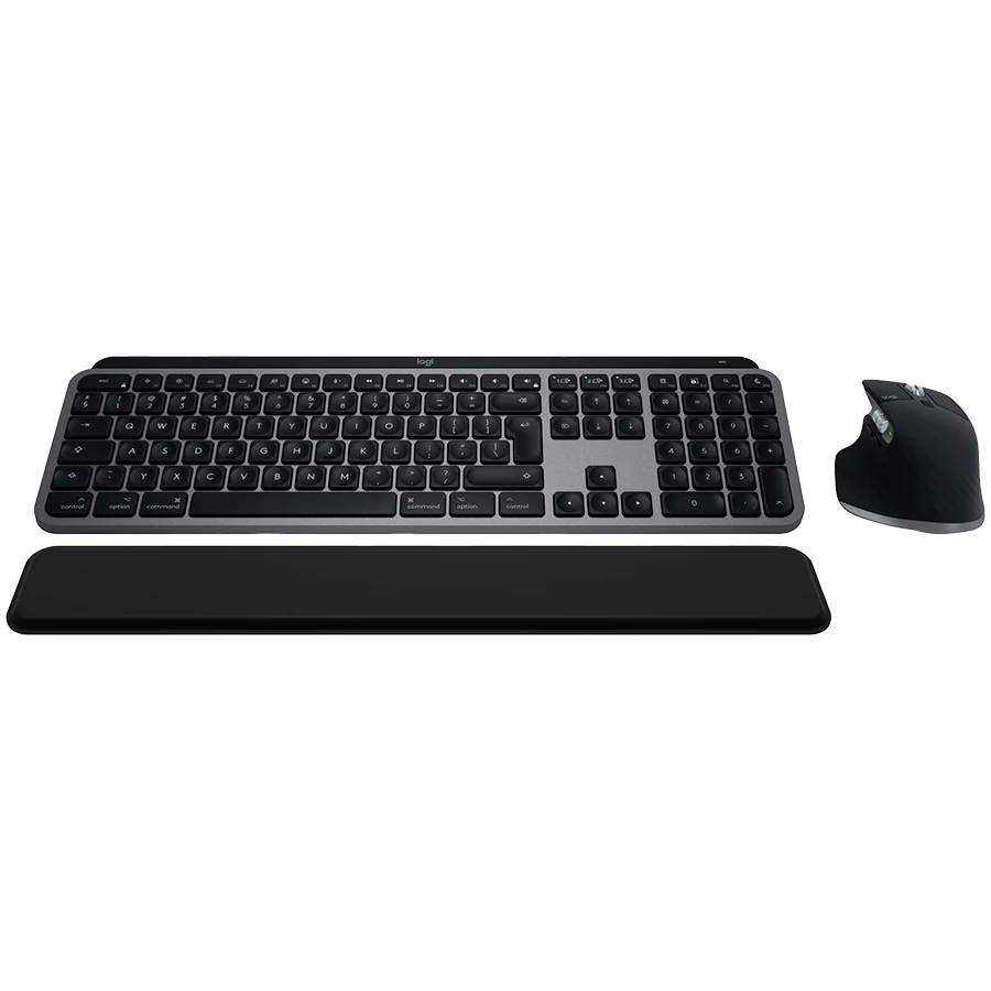 LOGITECH MX Keys S Combo for Mac - SPACE GREY - US INT'L - BT - EMEA28-935