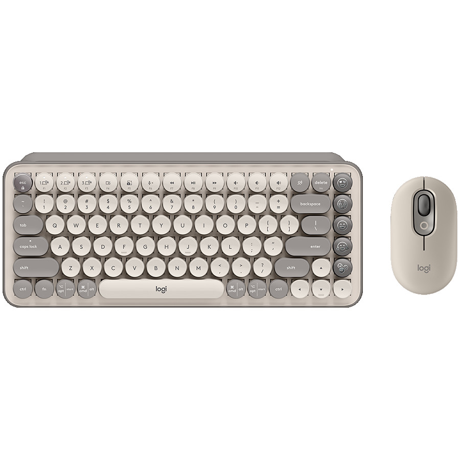 LOGITECH POP ICON KEYS - GRAPHITE - US INT'L - BT  - INTNL-973