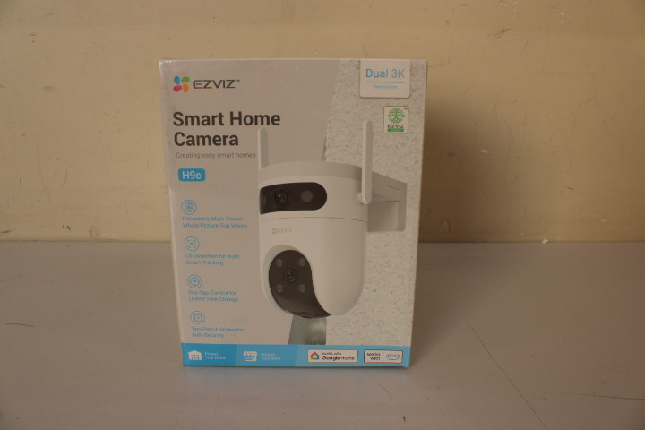 SALE OUT. EZVIZ IP Camera CS-H9C (5MP+5MP) 4mm Color night vision,Human/Vehicle detection,Smart tracking iki 8m,Active defense,two way talk,  | EZVIZ | 35 month(s) | DEMO