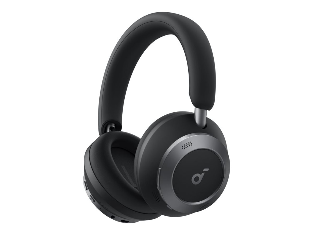 Anker Soundcore | Foldable Headphones | Space One Pro | Bluetooth | Over-ear | Microphone | Wireless | Jet Black