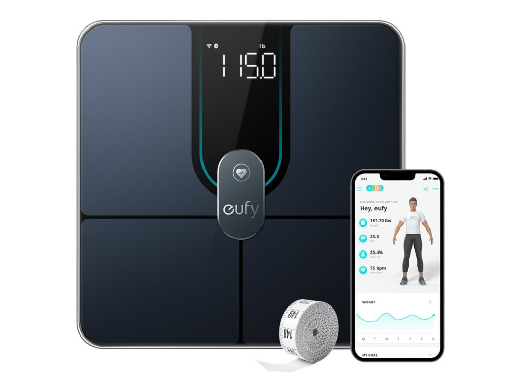 Anker Eufy | Smart Scale | P2 Pro | Maximum weight (capacity) 180 kg | Multiple users