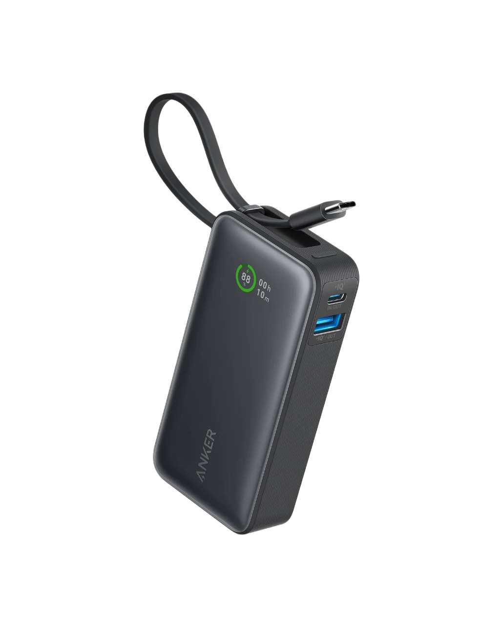 Anker 545 Nano Power Bank | A1259G11 | 10000 mAh | Black