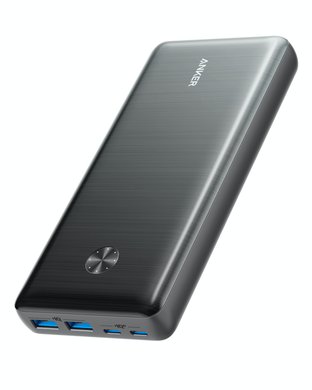 Anker PowerCore III Power Bank | A1291H11 | 25600 mAh | 2x USB-C (87W), 2x USB-A (18W) | Black