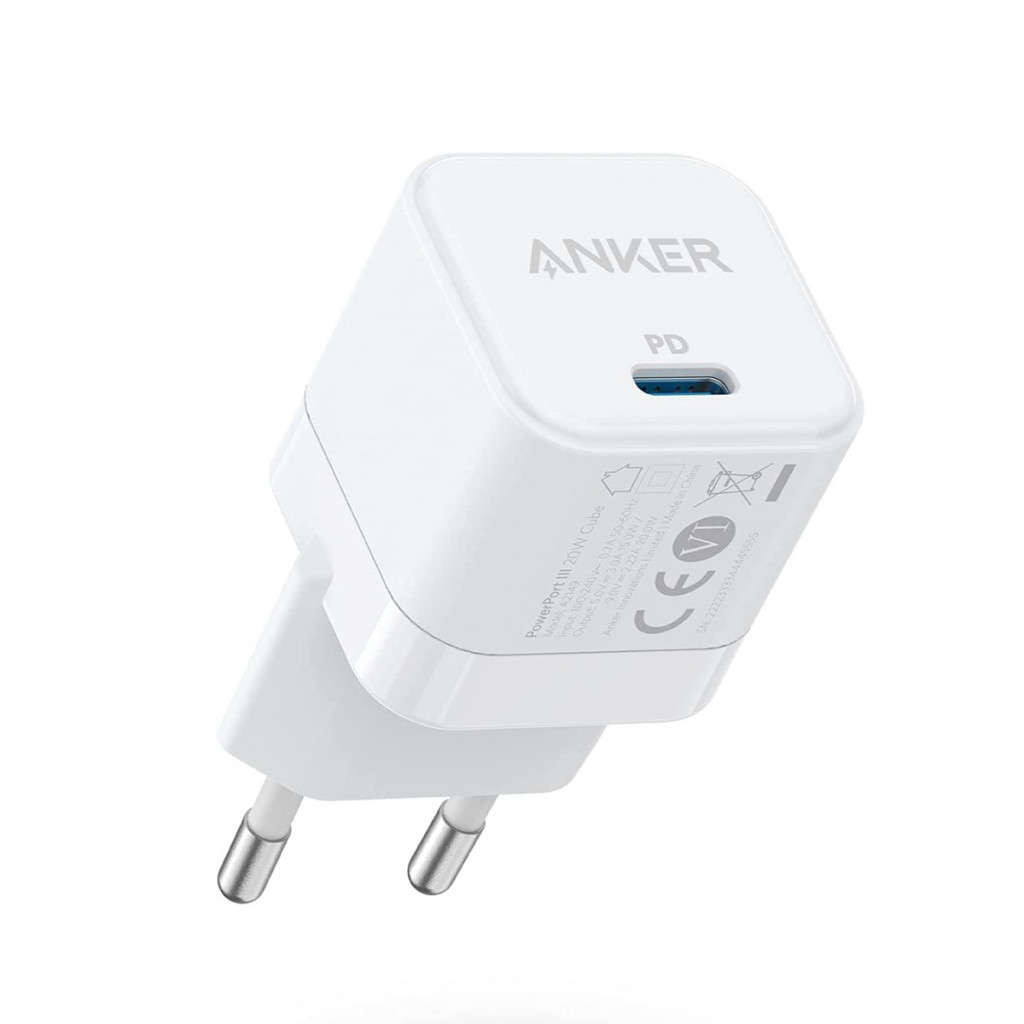 Anker Wall Charger 20W 1C Cube | A2149G21