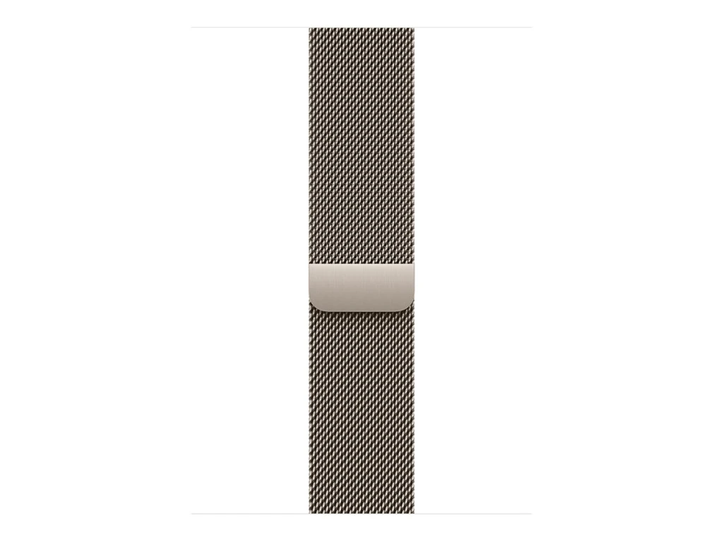 Apple 46mm Natural Milanese Loop - S/M