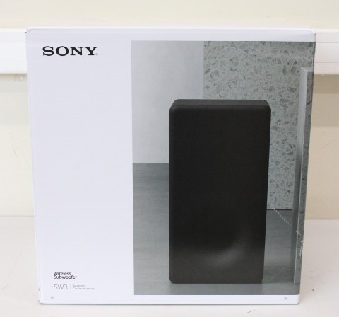 SALE OUT. Sony SA-SW3 Wireless 200W Subwoofer for HT-A9/A7000 | Sony | Subwoofer for HT-A9/A7000 | SA-SW3 | DAMAGED PACKAGING | 200 W | Black | Wireless connection