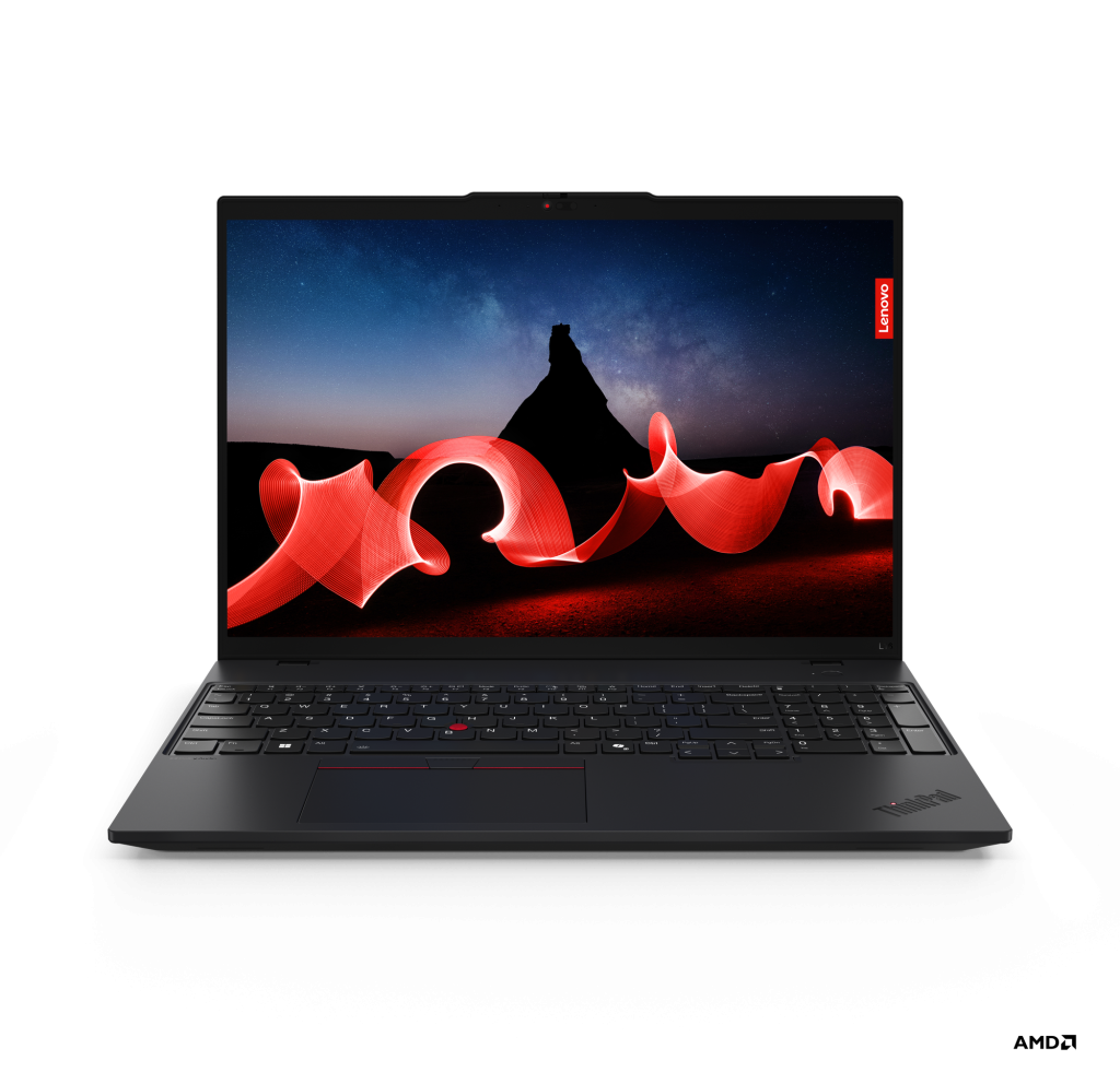 Lenovo ThinkPad L16 | Black | 16 " | IPS | WUXGA | 1920 x 1200 pixels | Anti-glare | AMD Ryzen 5 PRO | 7535U | 16 GB | SO-DIMM DDR5 | Solid-state drive capacity 512 GB | AMD Radeon 660M Graphics | Windows 11 Pro | 802.11ax | Bluetooth version 5.3 | LTE Upgradable | Keyboard language English | Keyboard backlit | Warranty 36 month(s) | Battery warran