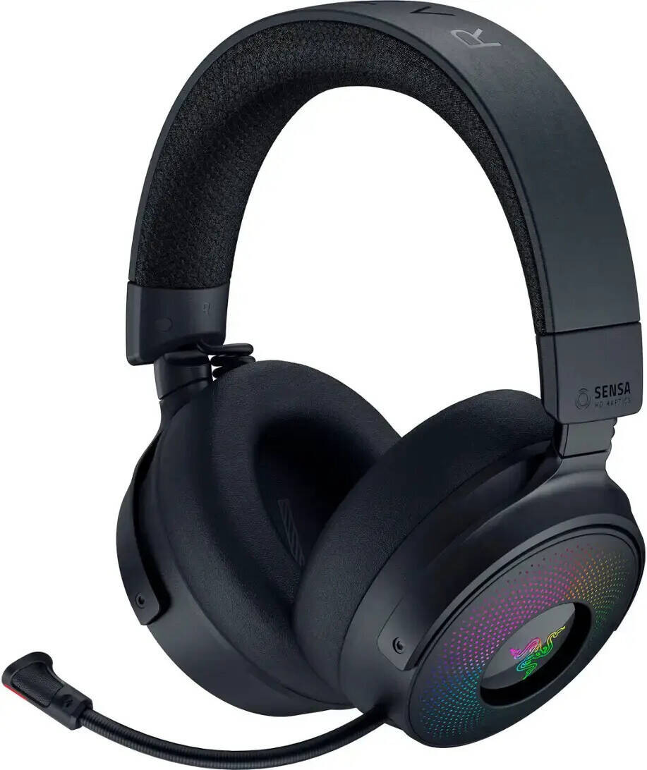 Razer Gaming Headset | Kraken V4 Pro | Bluetooth | Over-ear | Microphone | Wireless | Black