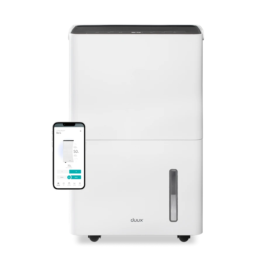 Duux Smart Dehumidifier | Bora | Suitable for rooms up to 40 m² | Water tank capacity 4 L | White