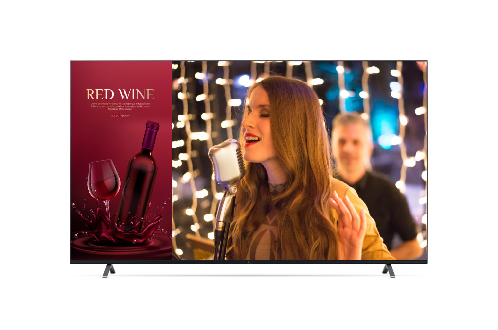 LG 86UN640S0LD infoekraan Digital signage lameekraan 2,18 m (86") LCD WiFi 330 cd/m² 4K Ultra HD Sinine WebOS