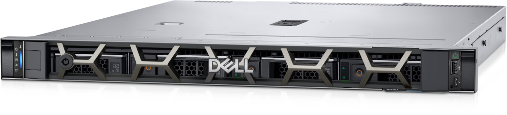 Dell Server PowerEdge R250 Xeon E-2314/No RAM/No HDD/4x3.5"(Hot-Plug)/PERC H355/iDrac9 Basic/1x700W PSU/No OS/3Y Basic NBD Warranty